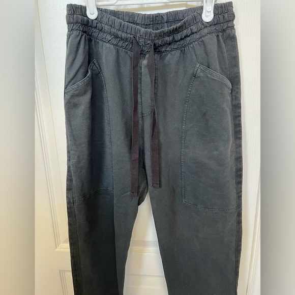 Zara pants with elastic waistband and drawstrings-Faded gray-size M US - Picture 3 of 9